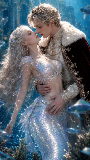 The Mermaid Who Stole a Prince's Heart